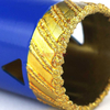 Broca de diamante con bordes de grano de diamante surtido con conexión hembra M14 para corte seco y húmedo