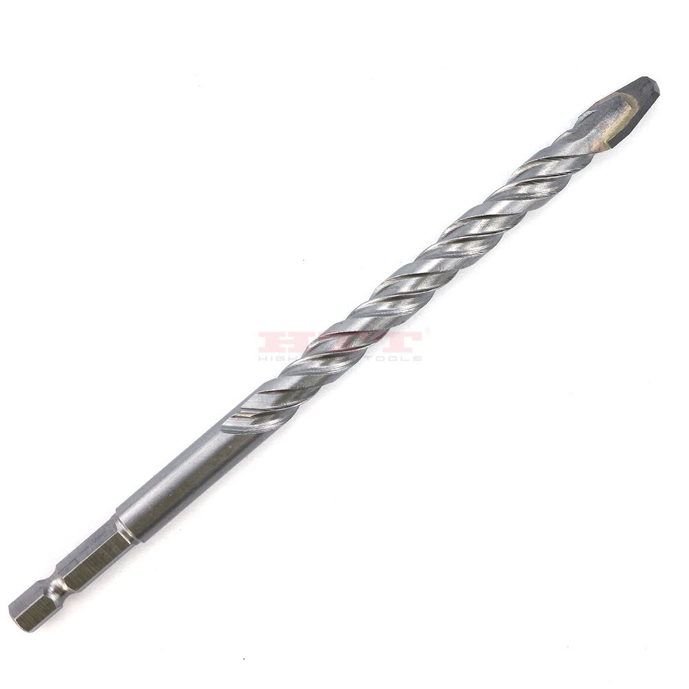 Tct robuste universal de perforación con DIN6.35E Cambio rápido Hex Shank