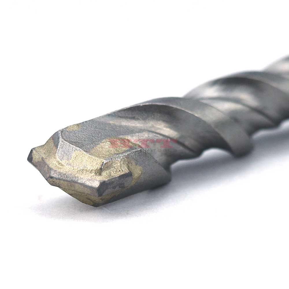 Broca percutor con punta de carburo 2Cutter W SDS-plus