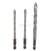 Tct robuste universal de perforación con DIN6.35E Cambio rápido Hex Shank