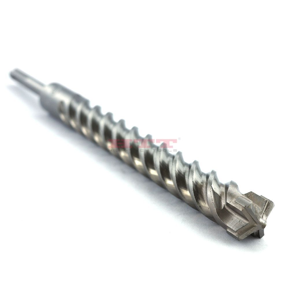 CT-4 Broca de martillo de 4 cortadores Flautas SDS-plus 4H