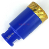 Broca de diamante con bordes de grano de diamante surtido con conexión hembra M14 para corte seco y húmedo