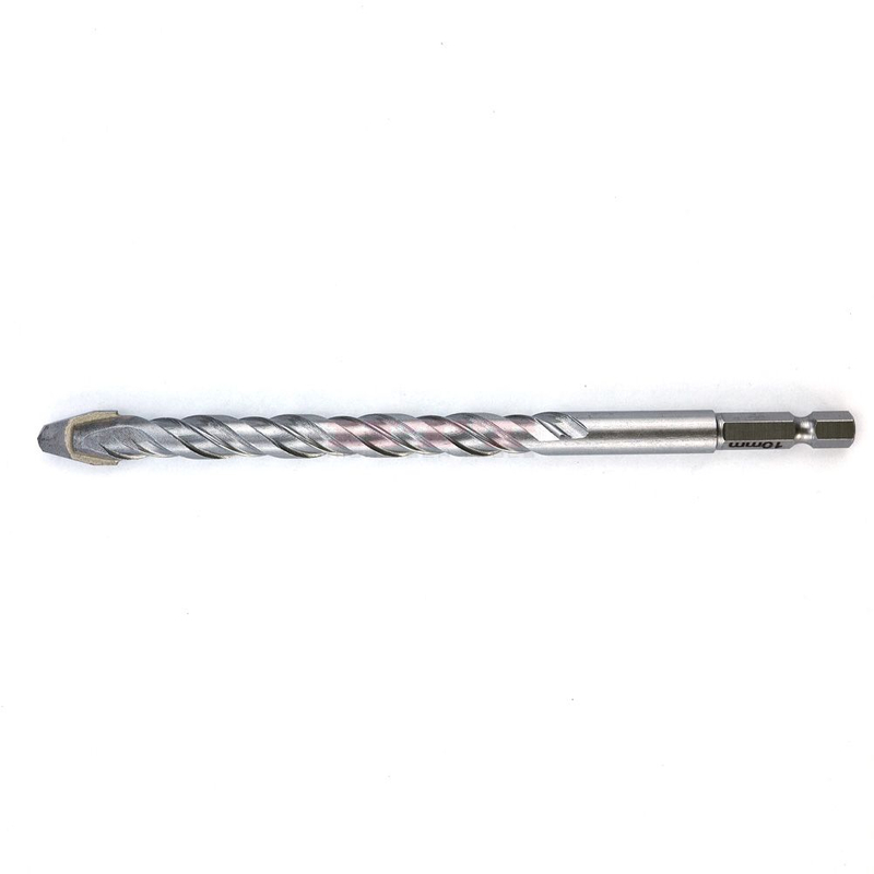 Tct robuste universal de perforación con DIN6.35E Cambio rápido Hex Shank